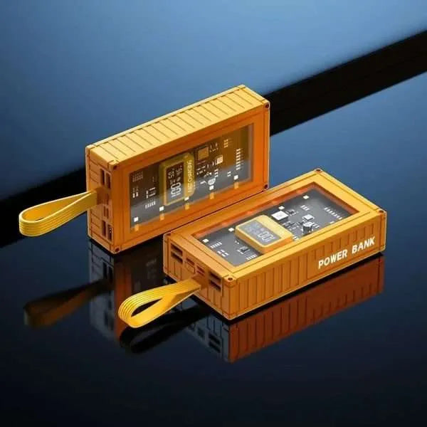 120W Transparent Digital Display Fast Charging 30,000 mAh PD Power Bank for Smartphones, Tablets, Cameras, Laptops etc.