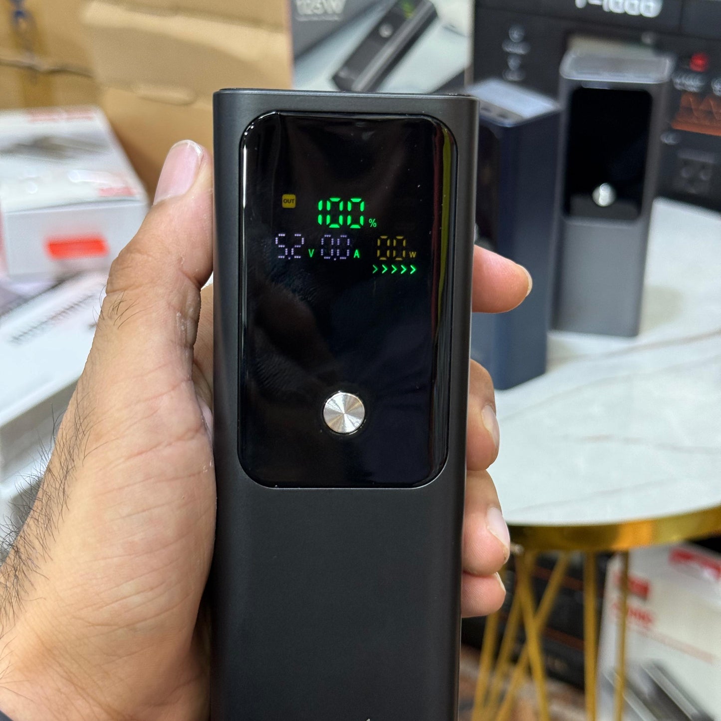 Dubai‑Imported 125W Power Bank — 20,000 mAh “Laptop‑Saver” with Smart Power Display