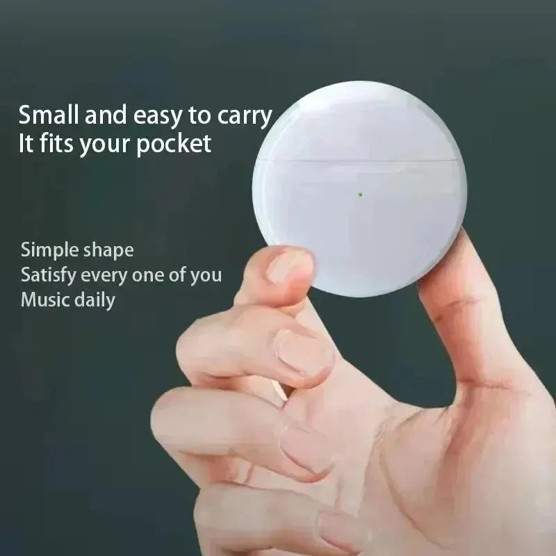 NEW Original Air Pro 6 TWS Wireless Earbuds β Bluetooth In-Ear Headphones with Mic, Sport Headset Compatible with Xiaomi & More