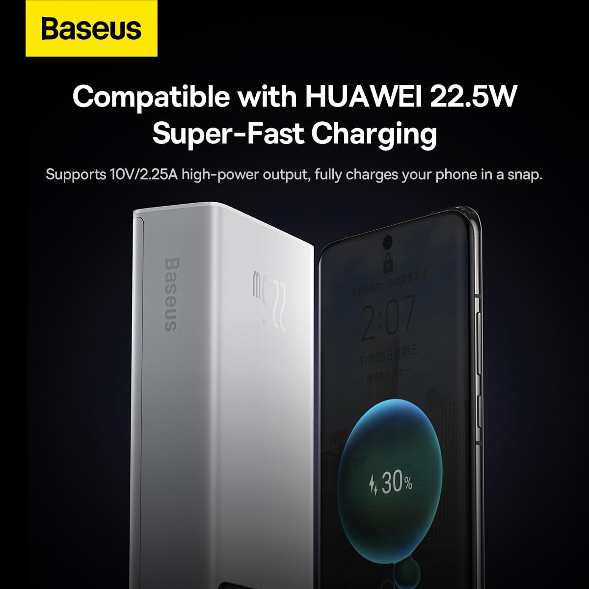 Baseus Star-Lord Digital Display 20000mAh Power Bank With Free 100W 3 in 1 Cable | Lot Imported