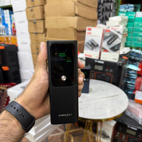 Dubai‑Imported 125W Power Bank — 20,000 mAh “Laptop‑Saver” with Smart Power Display