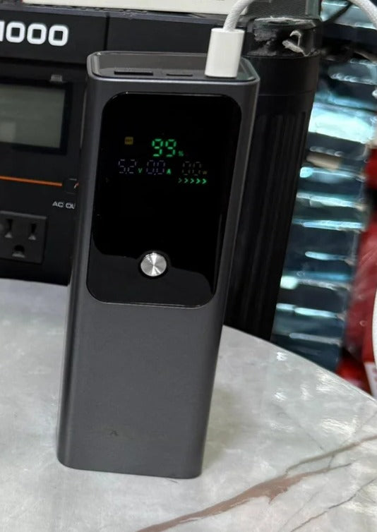 Dubai‑Imported 125W Power Bank — 20,000 mAh “Laptop‑Saver” with Smart Power Display