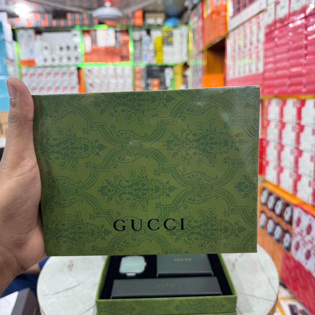 UK Lot Gucci Smart Watch S10 – 46mm Jet Black | GPS+LTE | Made in Vietnam | Original Set