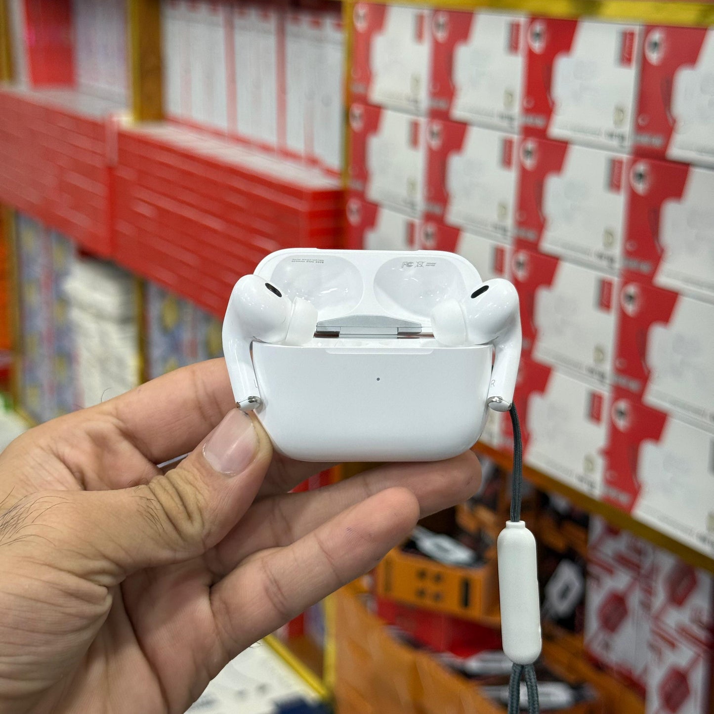 Made in USA AirPods Pro 2 – ANC and Wireless Charging Case + USB-C Cable
