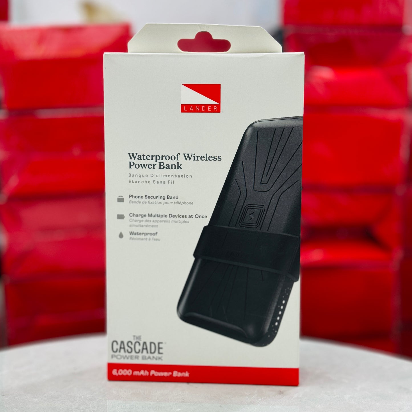 Lander Cascade Wireless Charging Power Bank 6000mAh