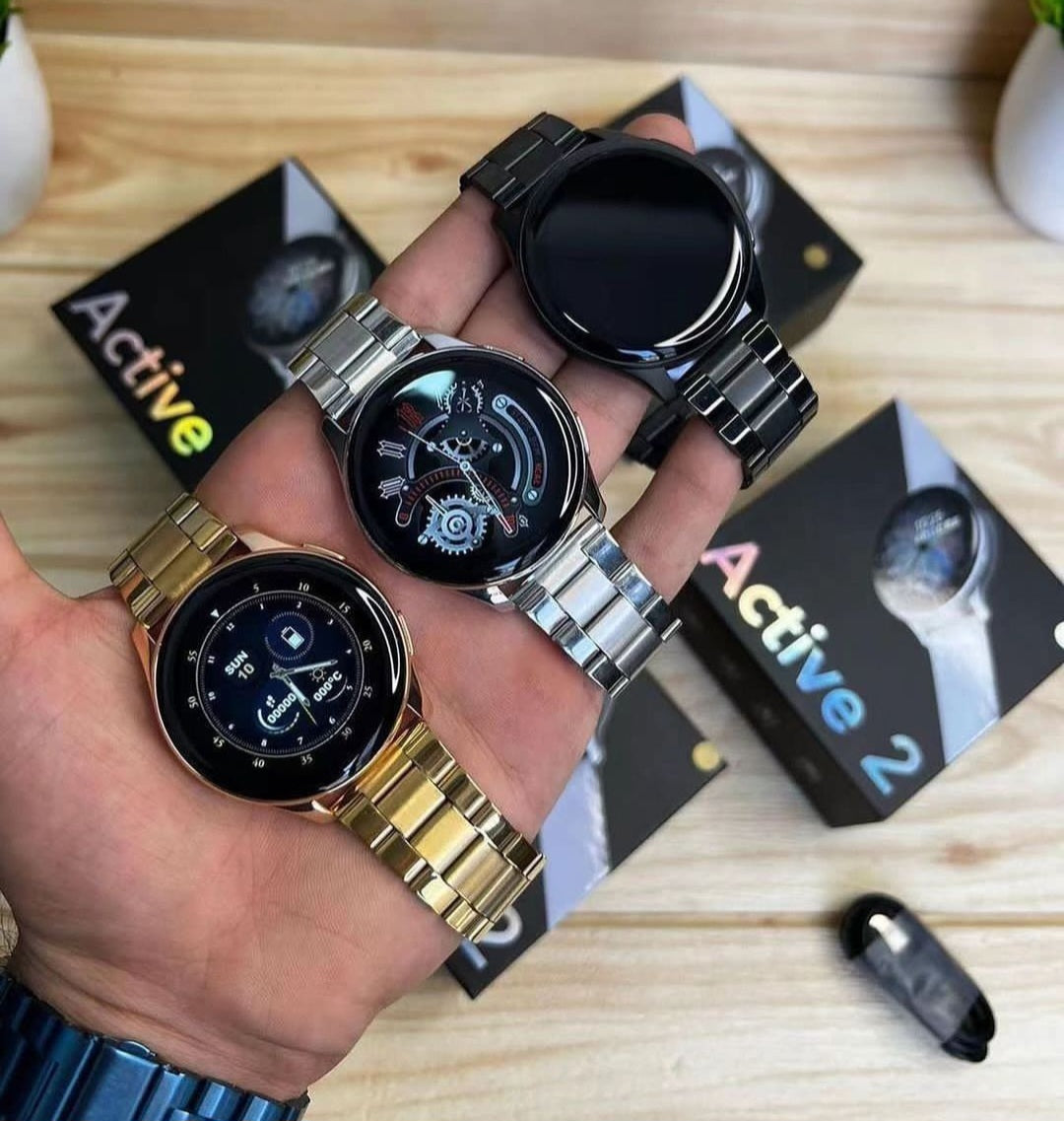 Galaxy Active 2 β Super AMOLED Waterproof Smartwatch for Android & iOS