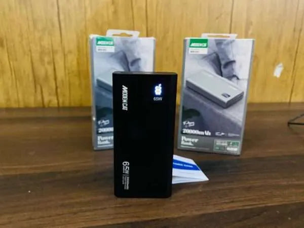 UK Lot Original MODEM CAT 65W PD Fast Charging 20000MAH Powerbank Pocket Mini Size
