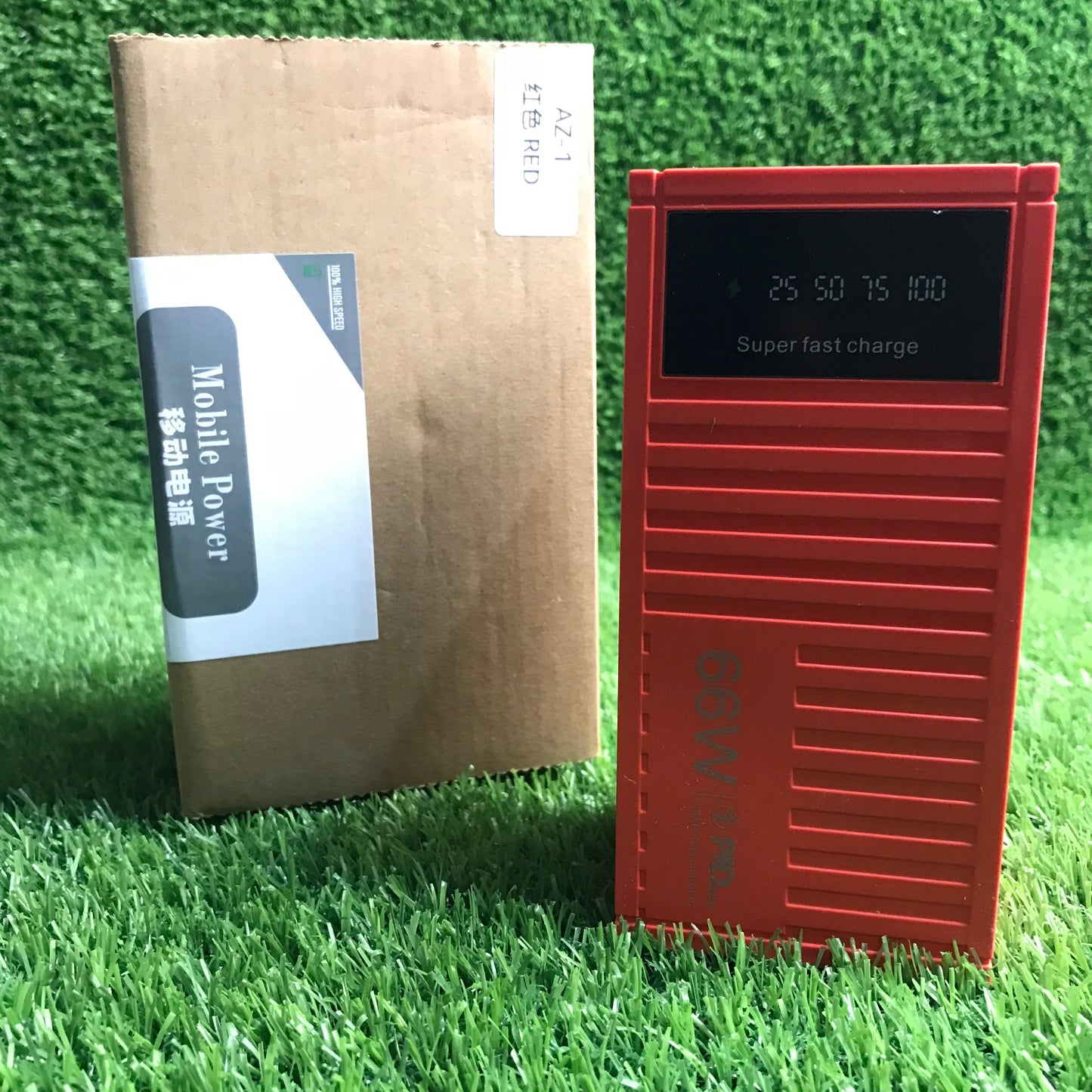 60,000 mAh 66W Super Fast PD Power Bank Waterproof Heavy Built Pure Amazon Lot Imported