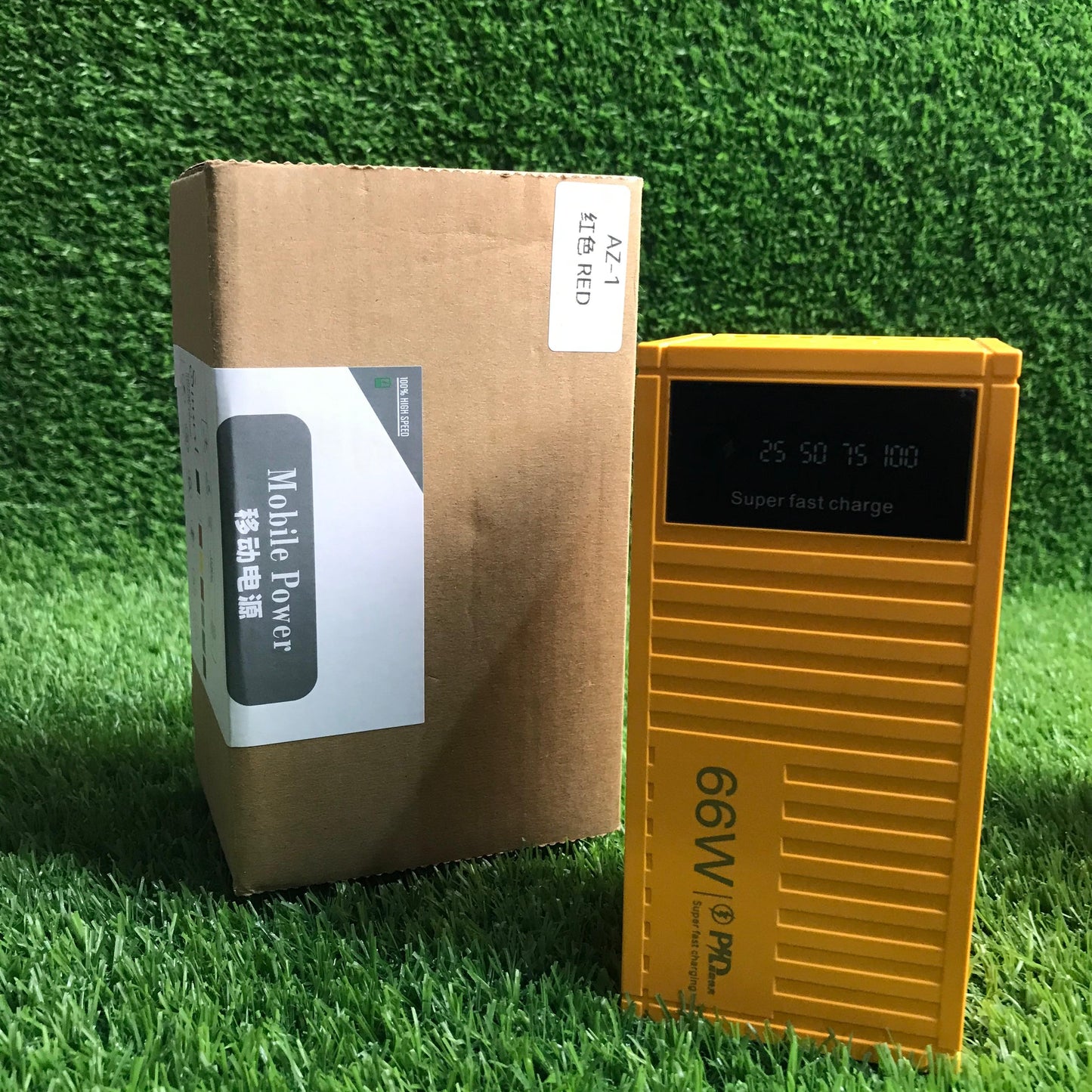 60,000 mAh 66W Super Fast PD Power Bank Waterproof Heavy Built Pure Amazon Lot Imported