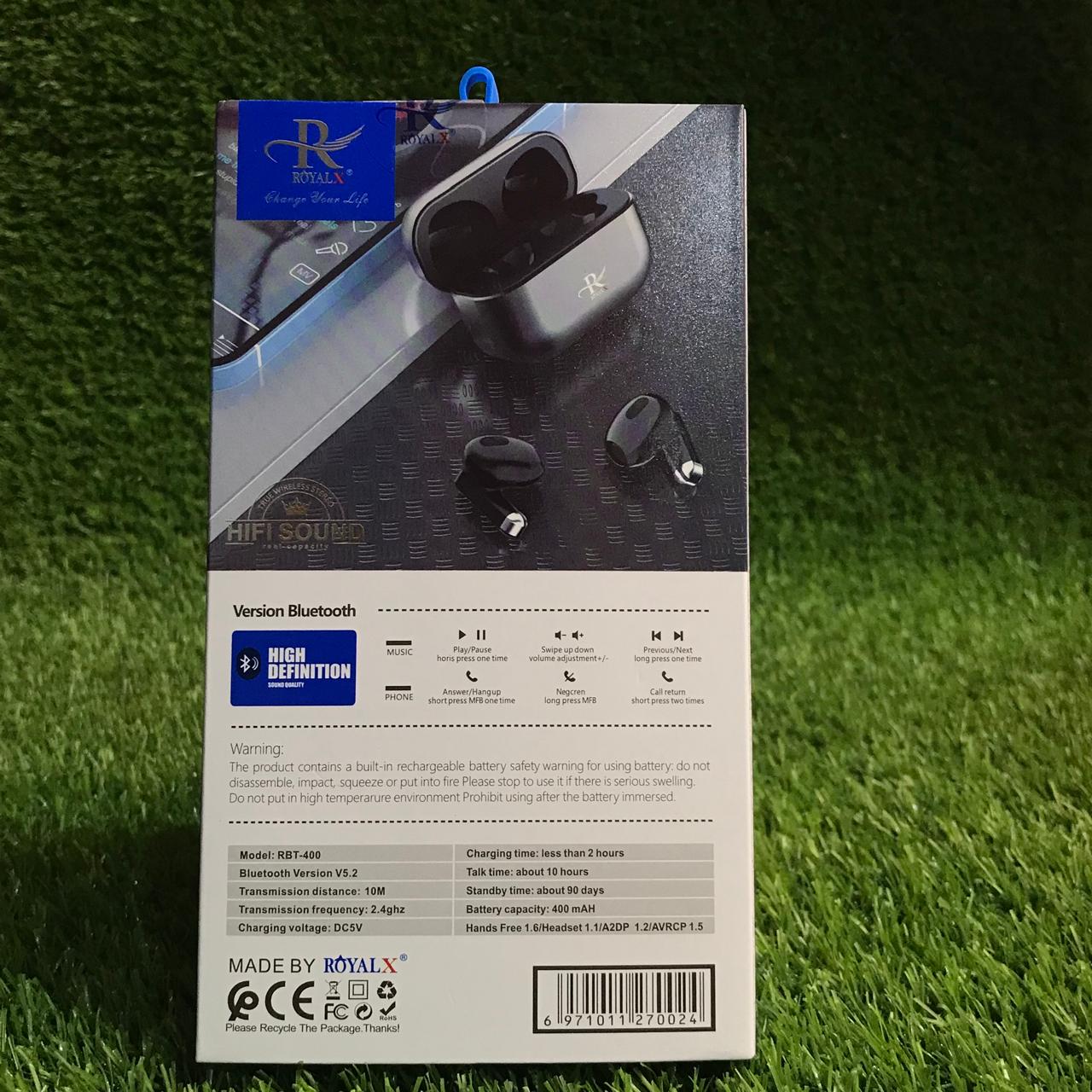 UK Lot Imported Rolex Metal Earbuds