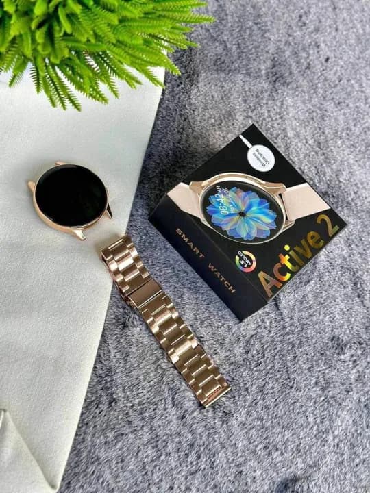 Galaxy Active 2 β Super AMOLED Waterproof Smartwatch for Android & iOS