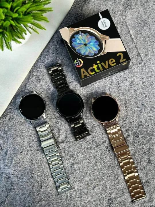 Galaxy Active 2 β Super AMOLED Waterproof Smartwatch for Android & iOS