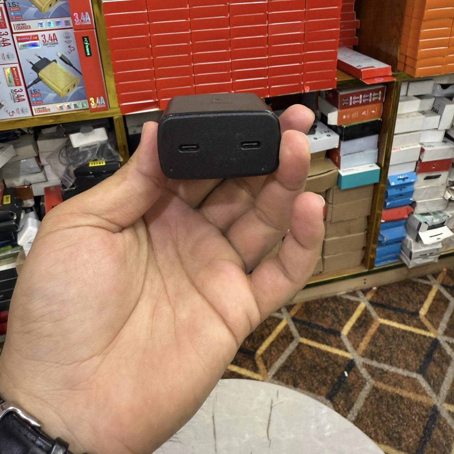 Super Fast 65W USB-C made in Vietnam Charger | Dual PD + 2 Free 4-in-1 Cables