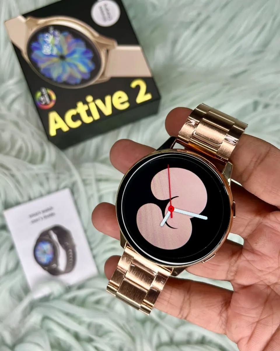 Galaxy Active 2 β Super AMOLED Waterproof Smartwatch for Android & iOS