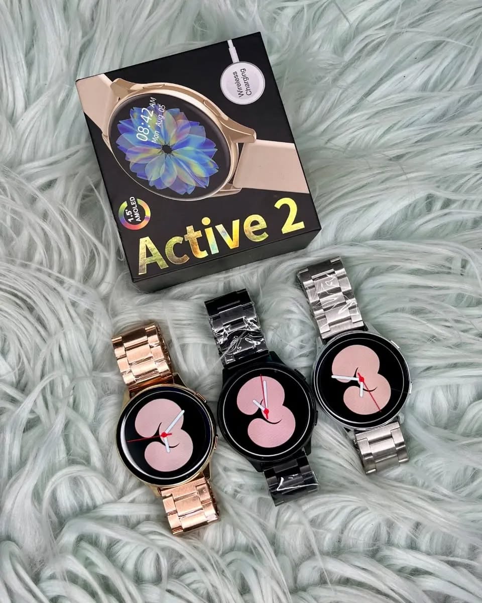 Galaxy Active 2 β Super AMOLED Waterproof Smartwatch for Android & iOS