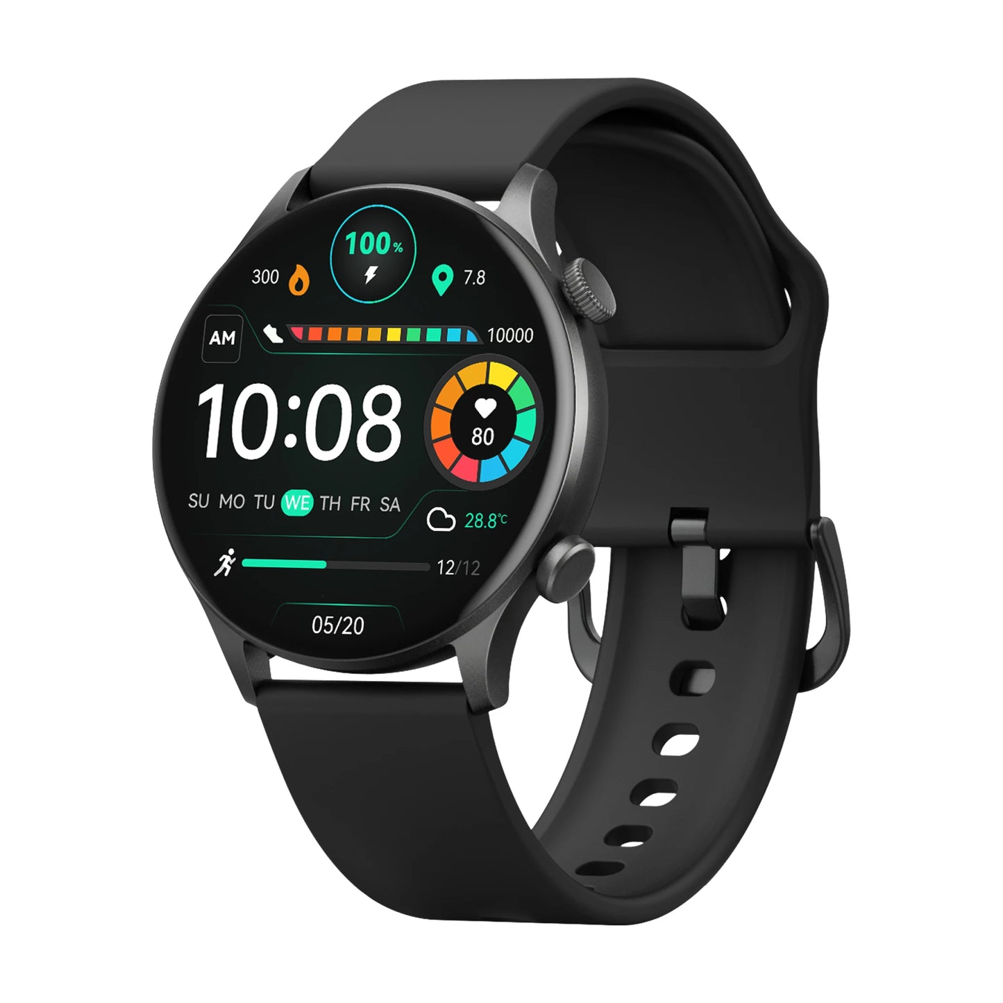 Smart Watch with Bluetooth Calling β 1.43" AMOLED Display, Health Tracker, IP68 Waterproof Fitness & Sport Smartwatch for Android & iOS