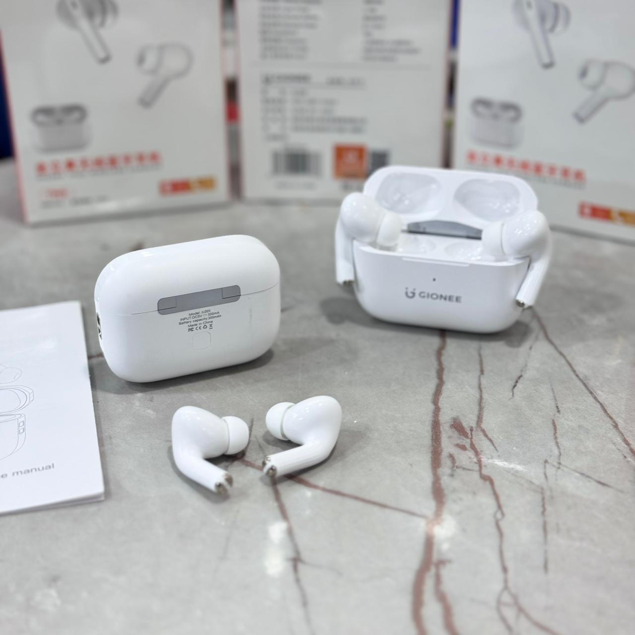 Gionee True Wireless Earbuds – V5.4 Bluetooth | 300mAh Charging Case | Touch Control | Voice Assistant