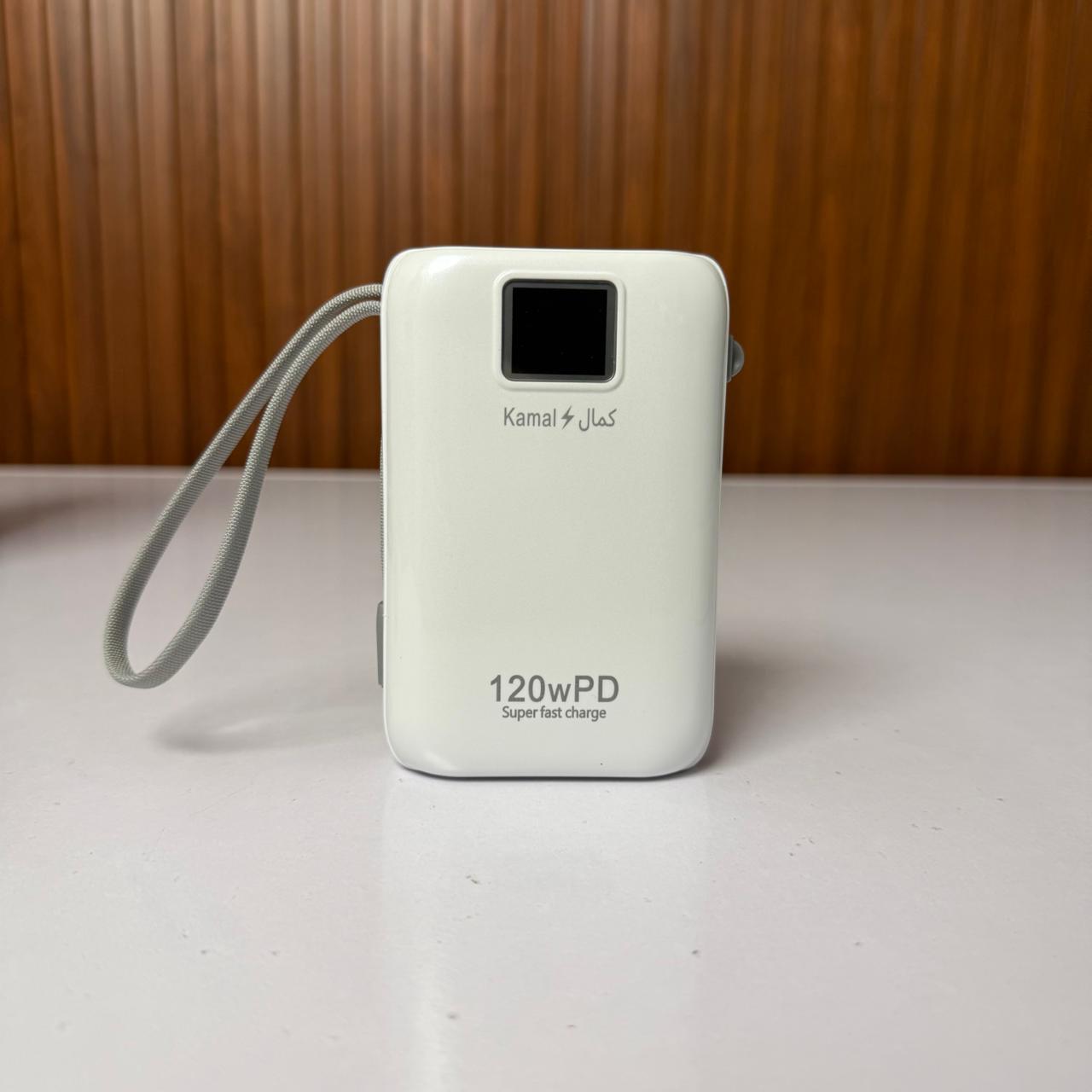 Kamal™ 20000mAh PD 120W Ultra Fast Charging Power Bank CK-01