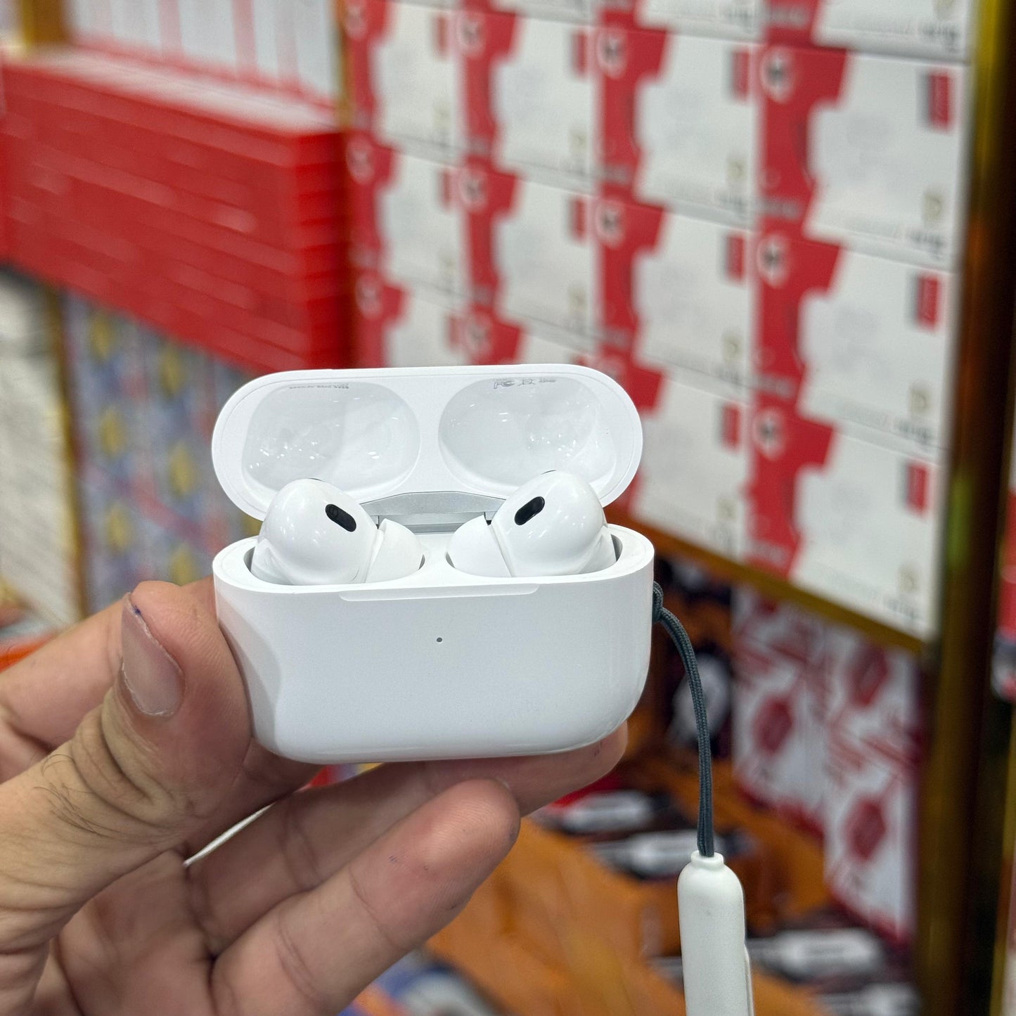 Made in USA AirPods Pro 2 – ANC and Wireless Charging Case + USB-C Cable