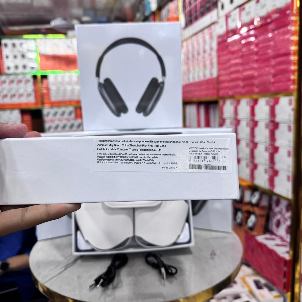 USA Made Apple AirPods Max – Studio-Grade ANC, Luxury Build, Smart Case, USB-C & AUX