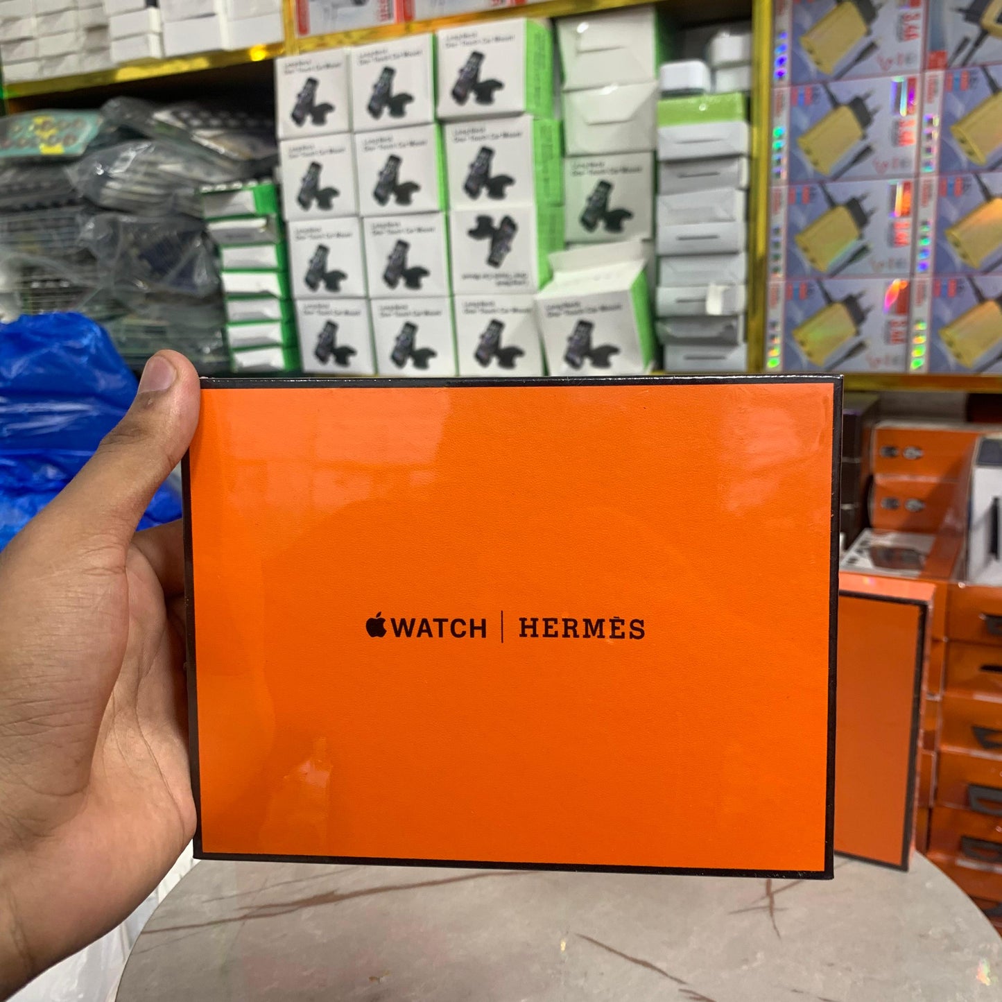 UK Lot Apple Watch Hermès S10 – 46mm Jet Black GPS+LTE | Made in Vietnam | Original Set