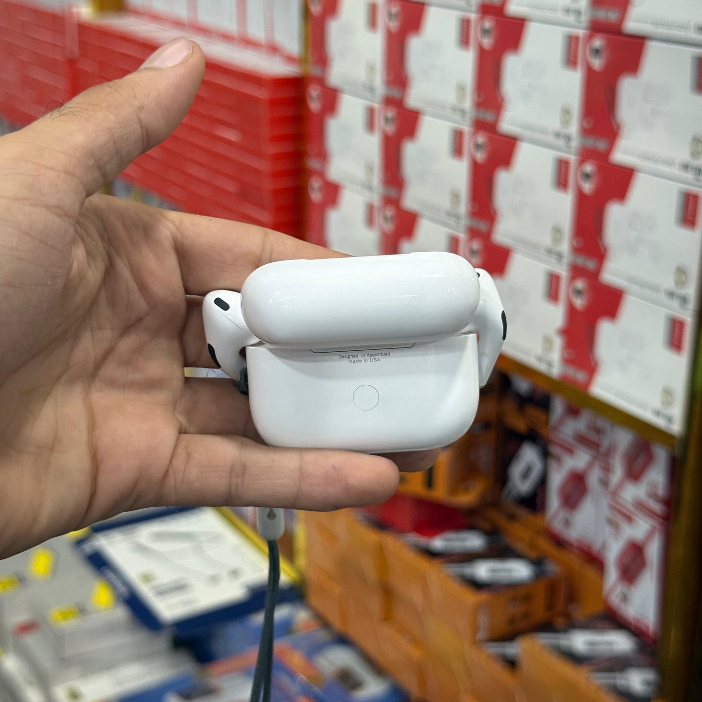 Made in USA AirPods Pro 2 – ANC and Wireless Charging Case + USB-C Cable