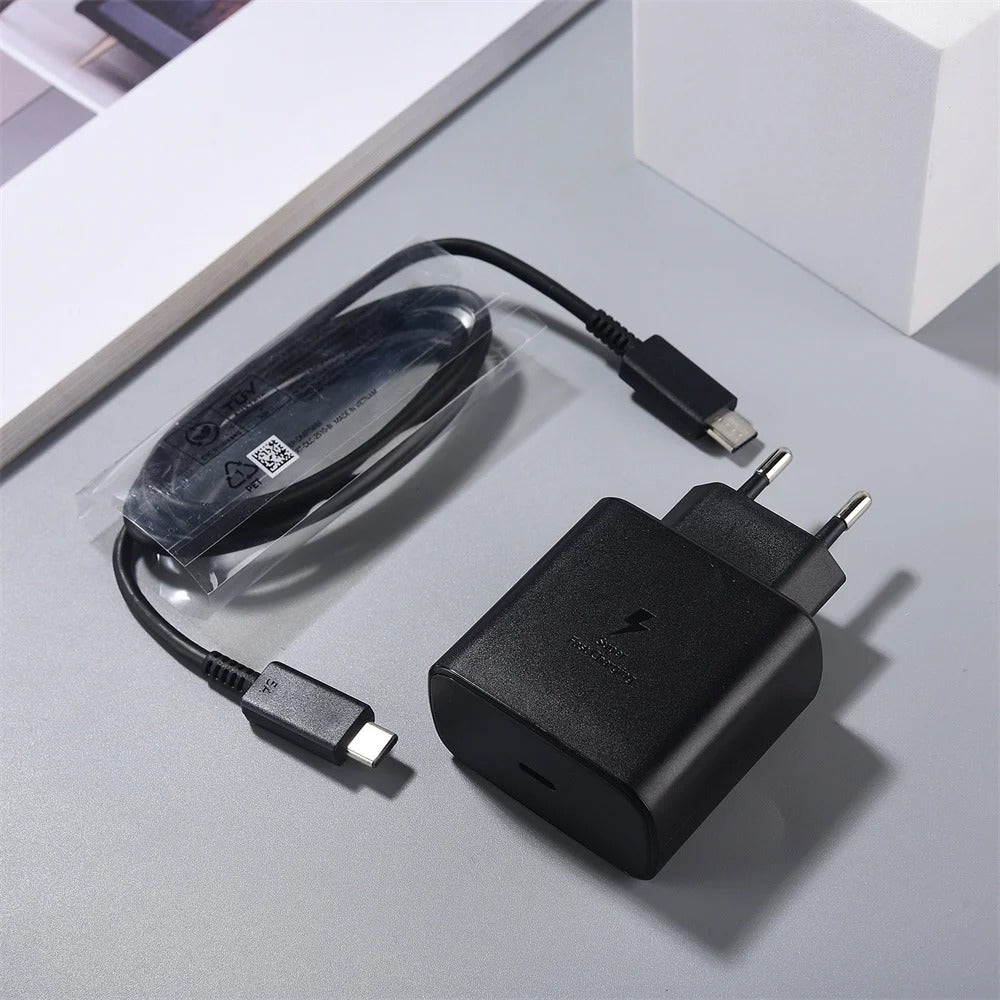 PD 45W Super Fast Charging Power Adapter 5A USB Type C Data Cord