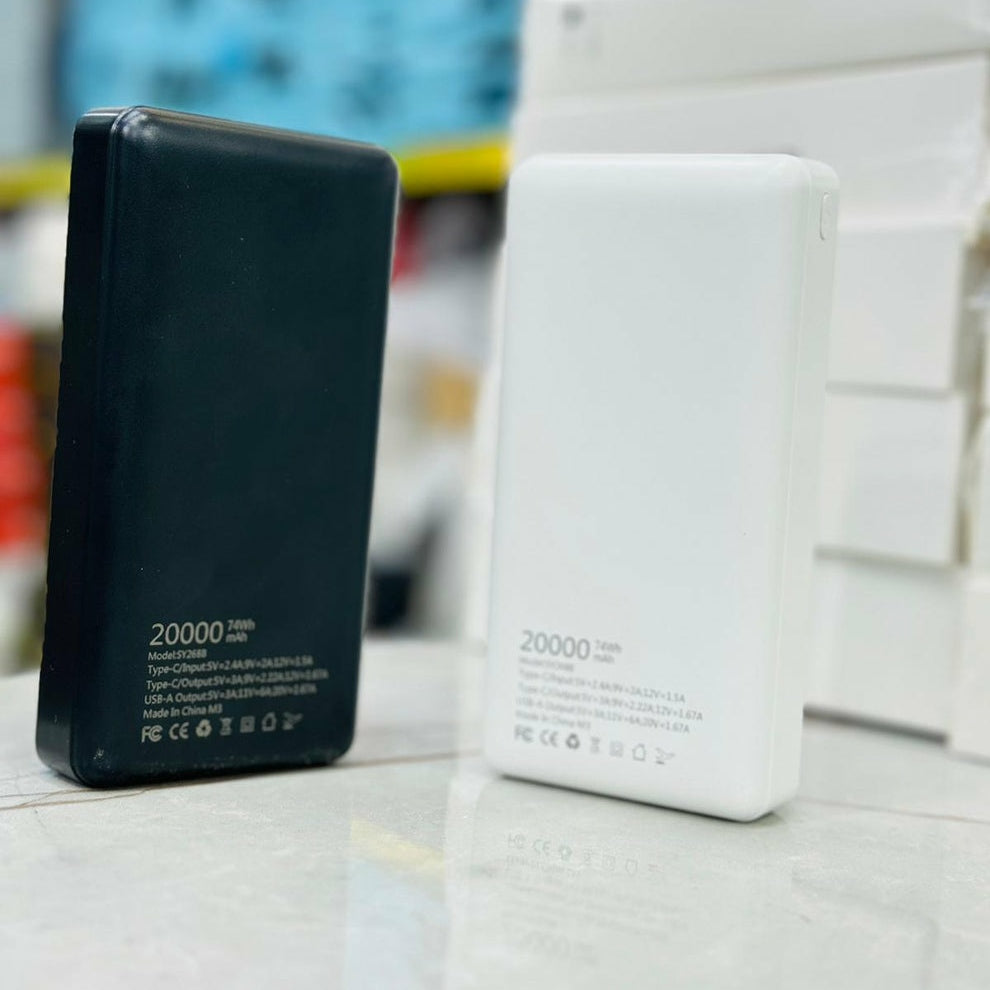 Maphie Original 66W Super Fast 20,000 mAh Power Bank - Made in USA with Free Lighter Cable