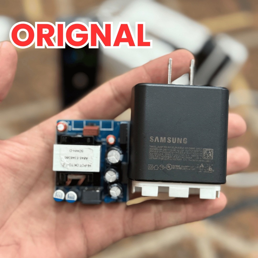 100% Original 45W USB C Samsung Super Fast Charger With Free Type C Cable USA Lot Imported Company Certified Original