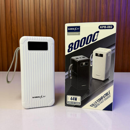 Kamal™ 80000mAh 44W Fast Charging Power Bank KPB-082