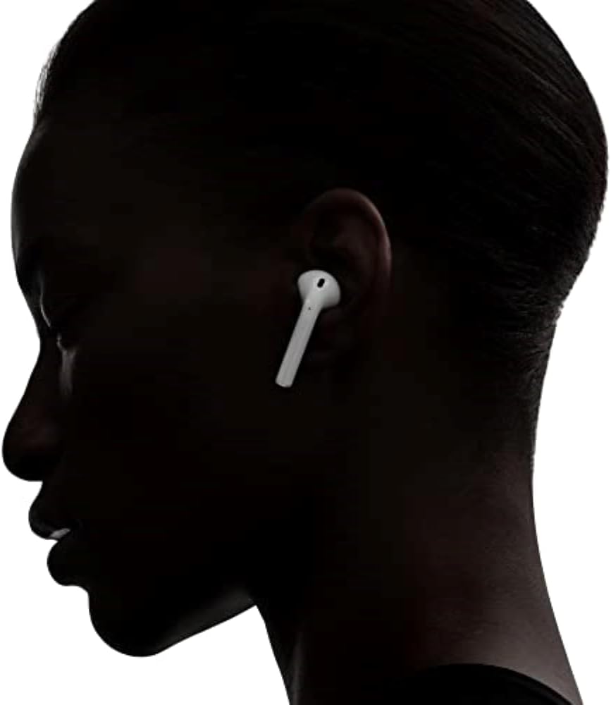 Apple AirPods Wireless Ear Buds, Bluetooth Headphones with Lightning Charging Case Included, Over 24 Hours of Battery Life