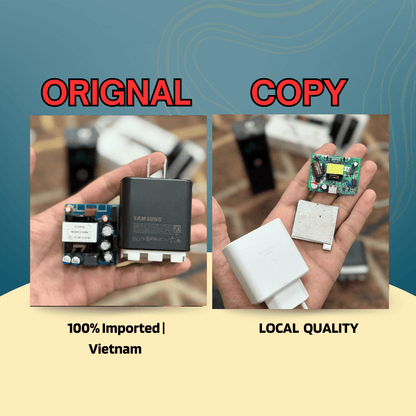 100% Original 45W USB C Samsung Super Fast Charger With Free Type C Cable USA Lot Imported Company Certified Original