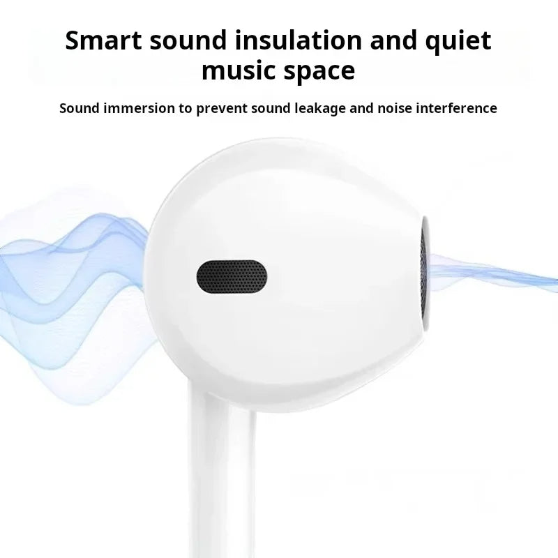 100% Original Apple Type-C Earphones | High-Quality Sound & Durable Design