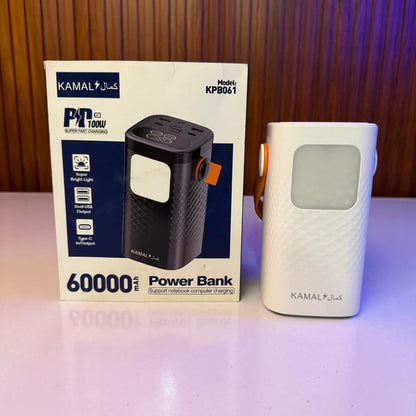 Kamal™ 60000mAh 100W PD Fast Charging Power Bank KPB-061