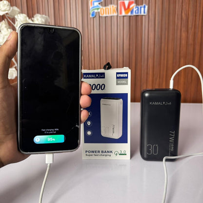 Dubai Made 30000mAh Power Bank 3.0 – Super Fast Charging | Polymer Li-ion Cell | Compact Display | Type-C In/Out
