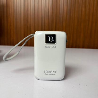 Kamal™ 30000mAh PD120W Ultra Fast Charging Power Bank CK-02