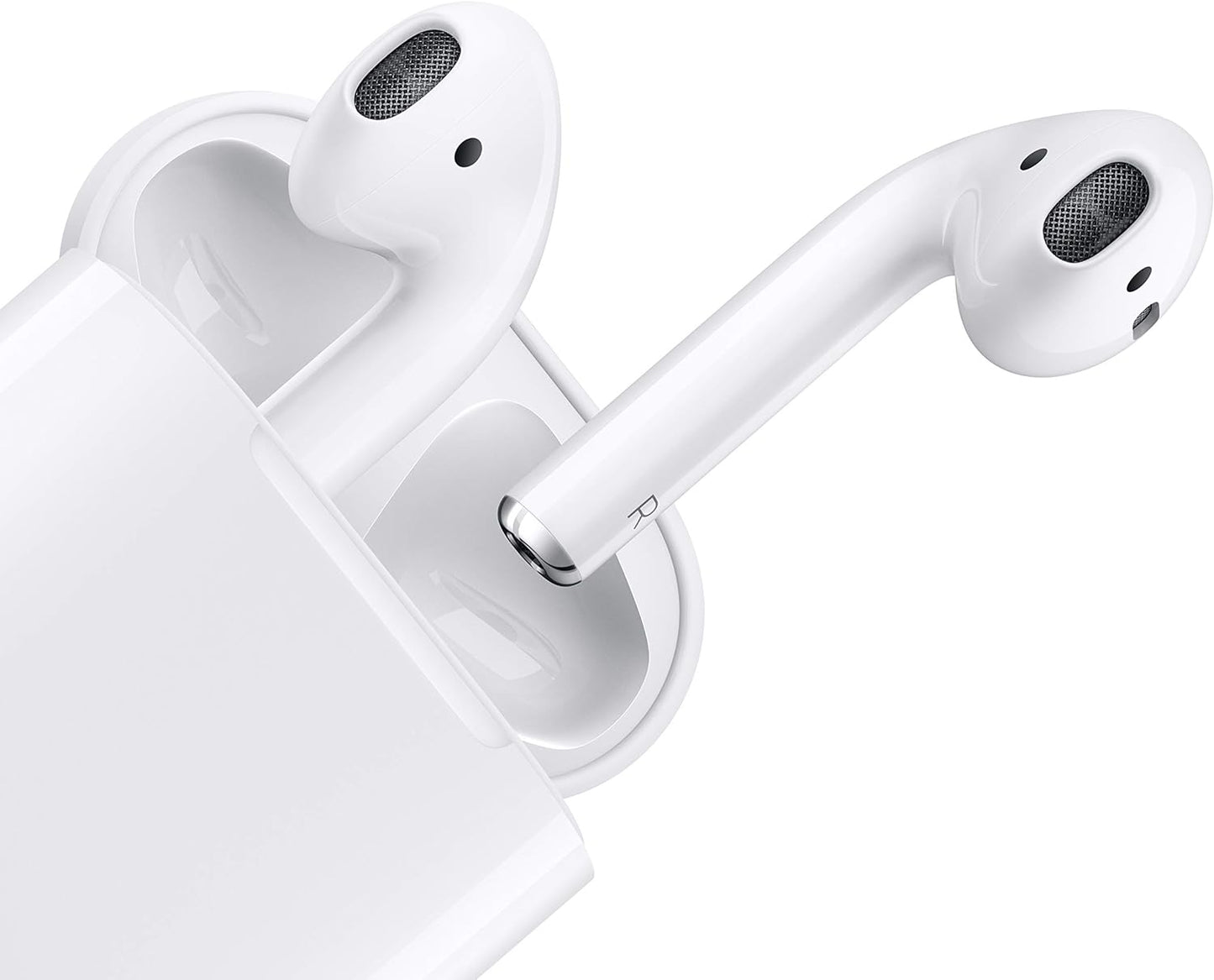 Apple AirPods Wireless Ear Buds, Bluetooth Headphones with Lightning Charging Case Included, Over 24 Hours of Battery Life