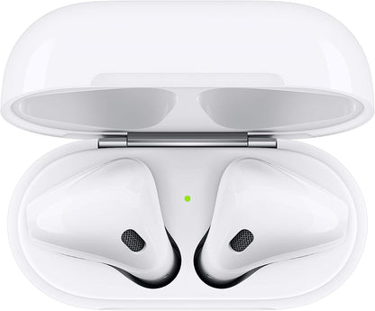 Apple AirPods Wireless Ear Buds, Bluetooth Headphones with Lightning Charging Case Included, Over 24 Hours of Battery Life