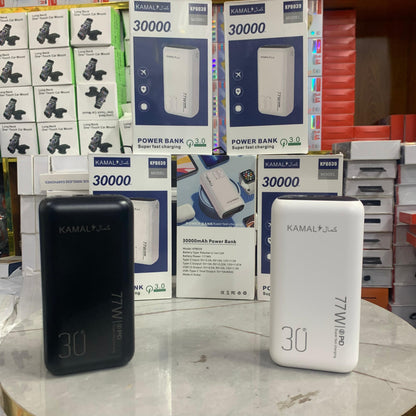 Dubai Made 30000mAh Power Bank 3.0 – Super Fast Charging | Polymer Li-ion Cell | Compact Display | Type-C In/Out