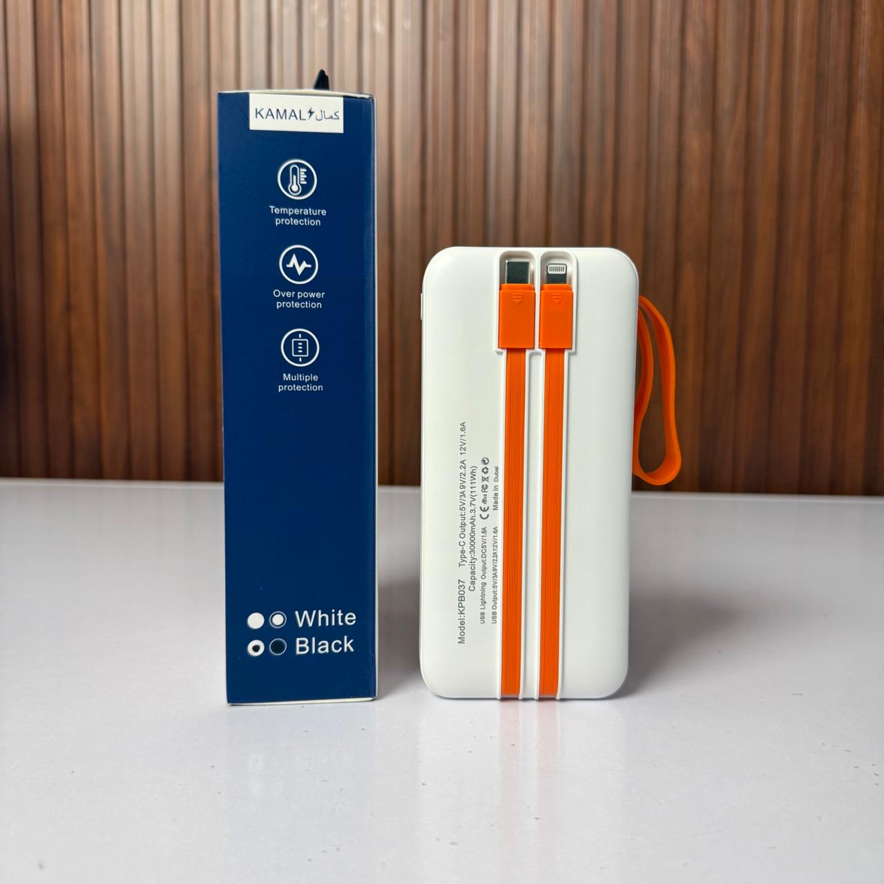 Kamal™ 30000mAh 67W Fast Charging Power Bank KPB-037
