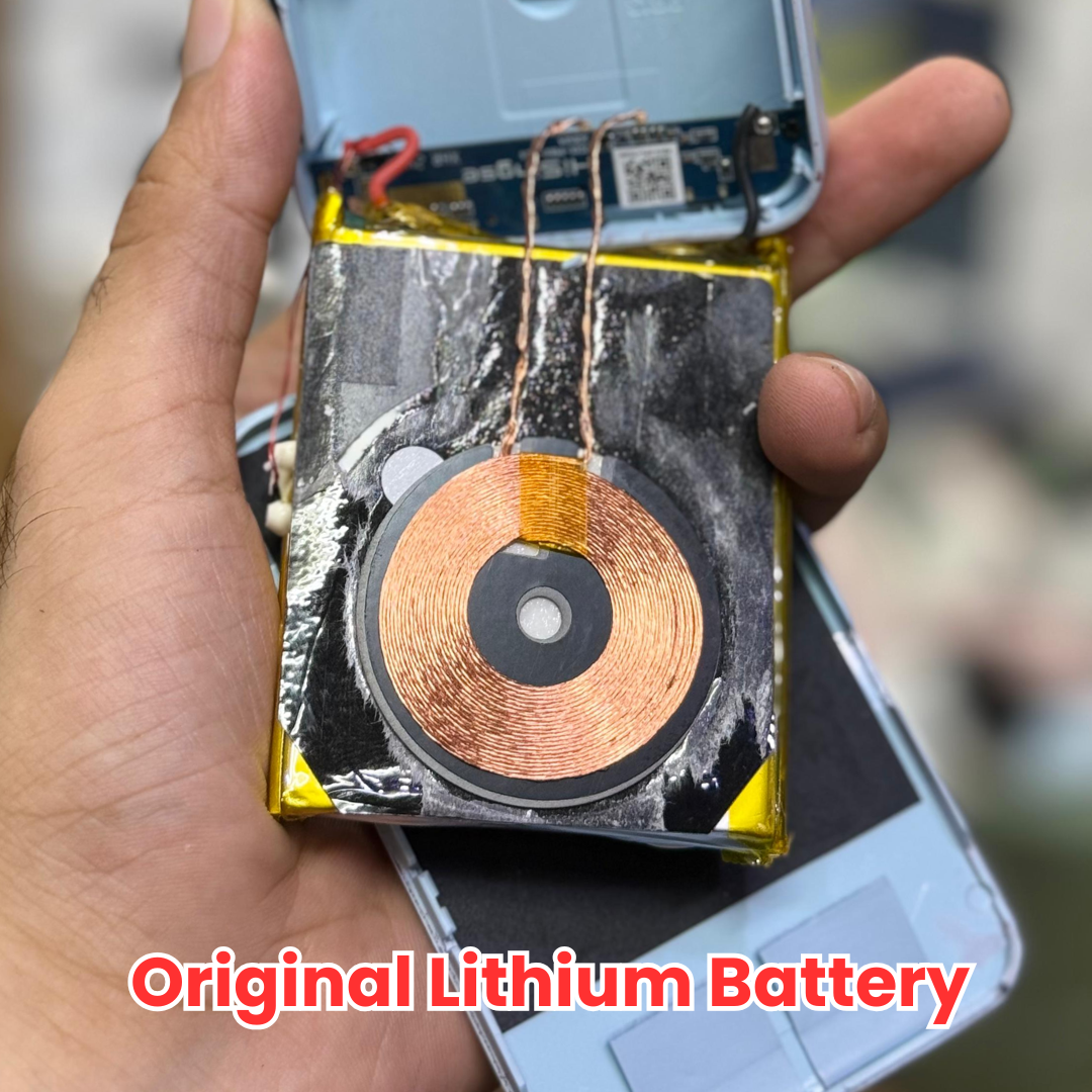 Adam Lot - Magnetic Wireless Power Bank with Foldable Stand | 100% Original UAE Imported |Free Type C Cable