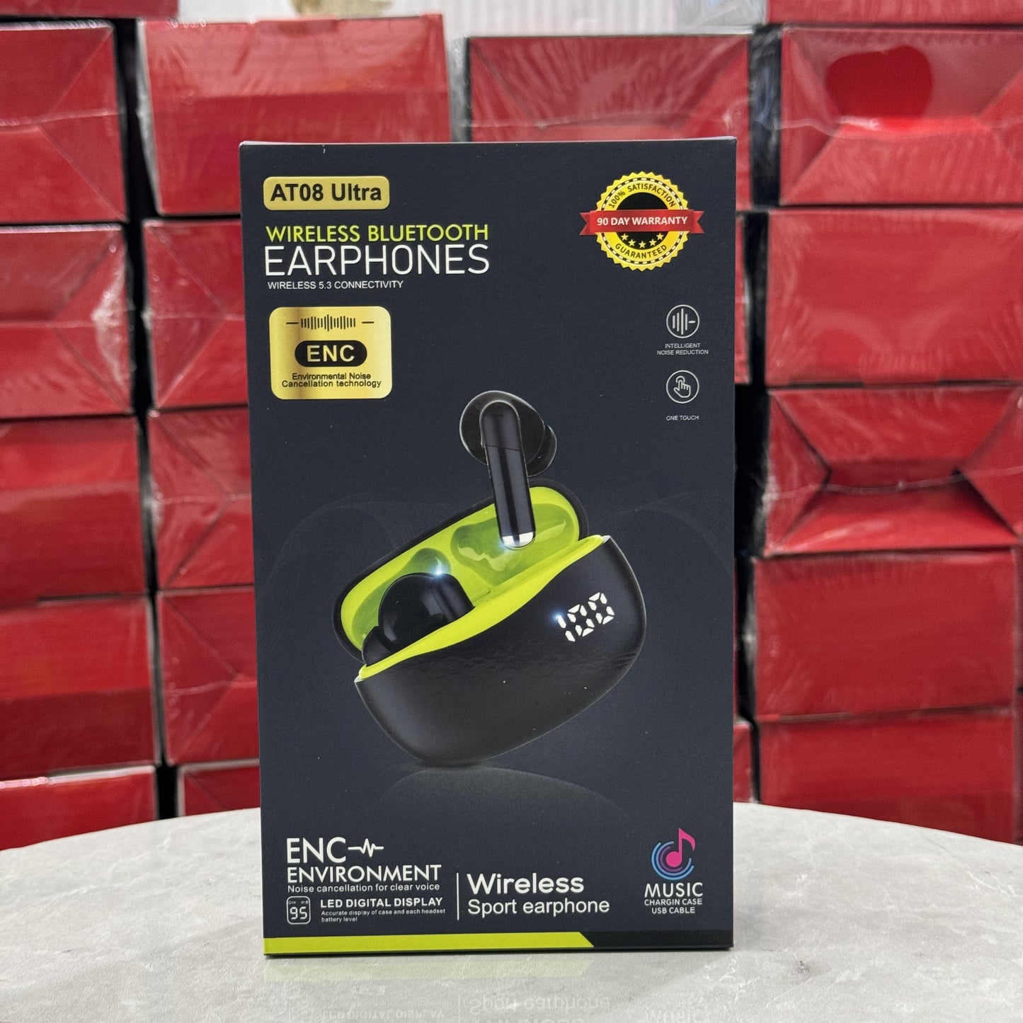 AT08 Ultra Earbuds ENC - Fonikmart