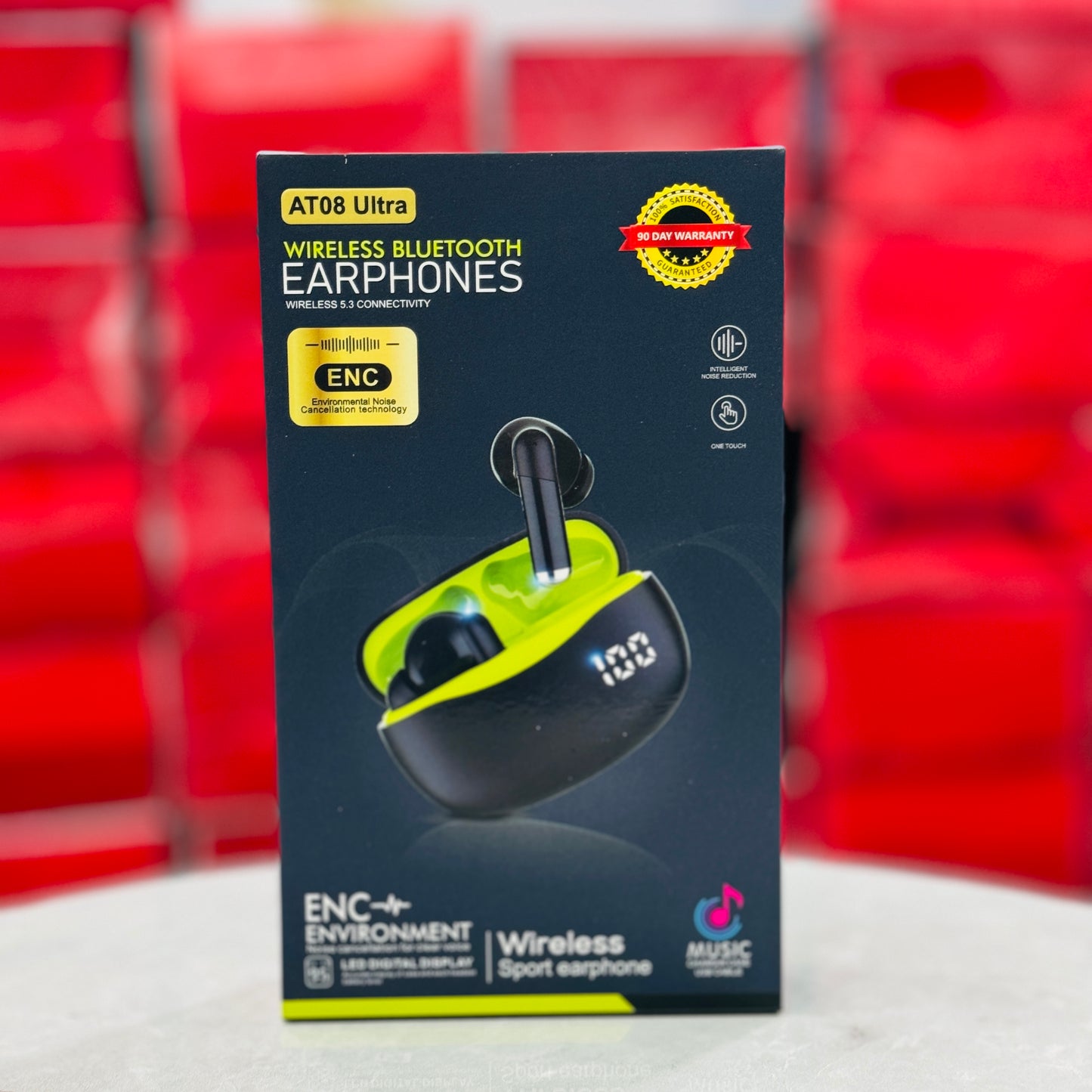 AT08 Ultra Earbuds ENC - Fonikmart