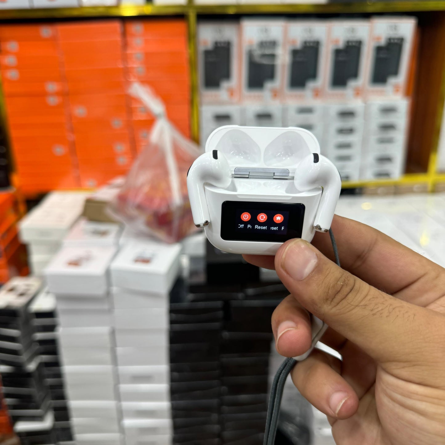 AirPods Pro 3 with LCD Display, 3D Sound & Active Noise Cancelling – Latest Generation for Immersive Audio Experience