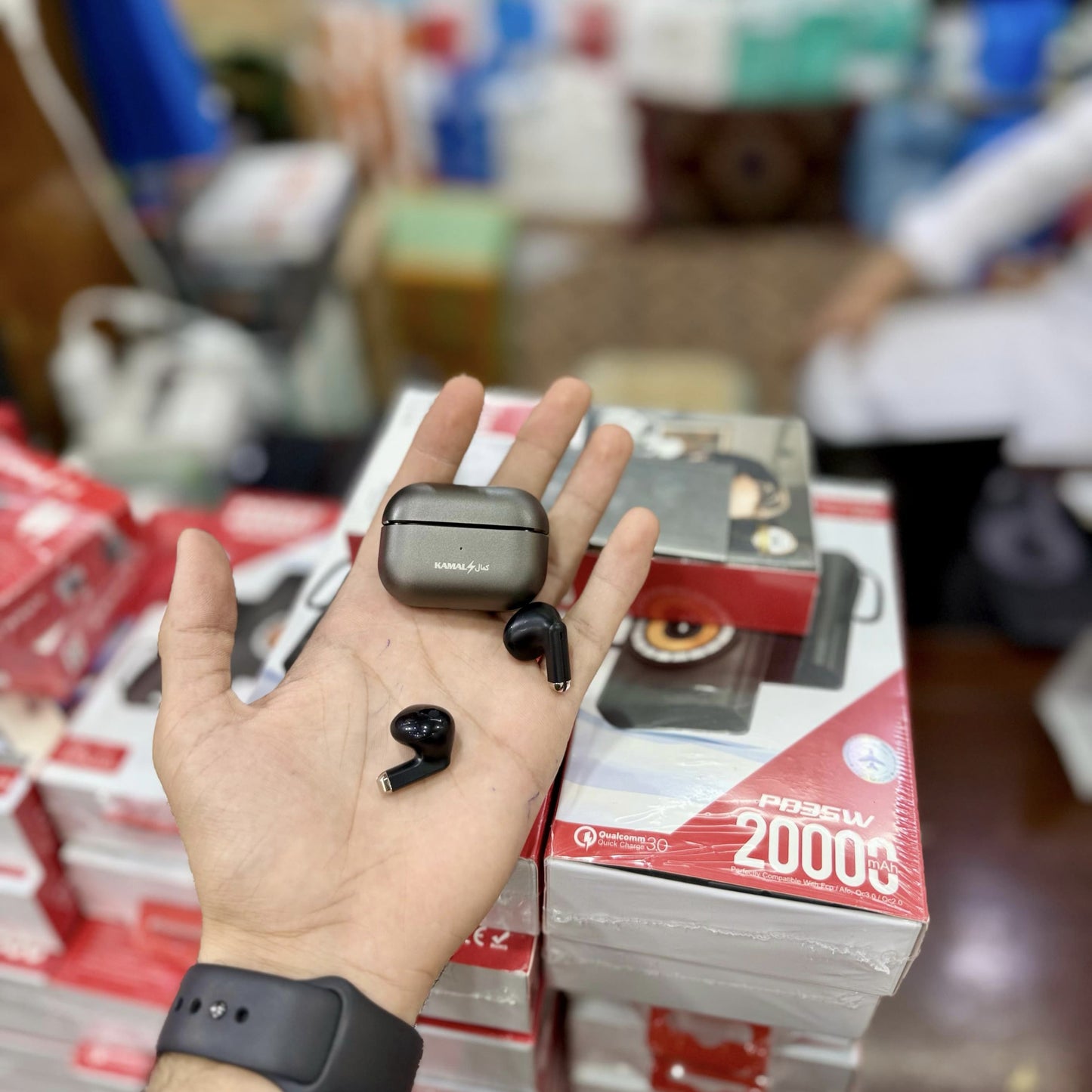 Made in Dubai Metallic Buds – Premium Sound, Sleek Design, Durable Build