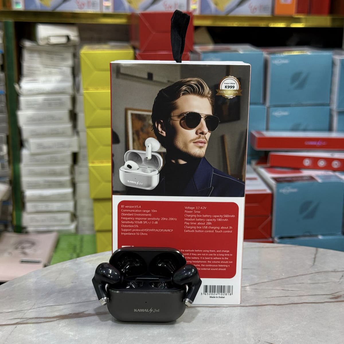 Made in Dubai Metallic Buds – Premium Sound, Sleek Design, Durable Build