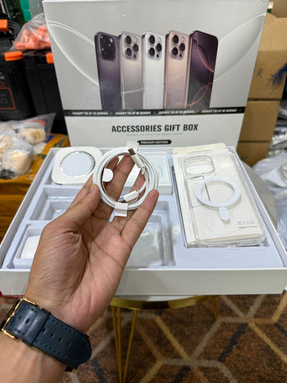 Ultimate 6-in-1 iPhone 16 Series Gift Box – MagSafe Power Bank, AirPods Pro 2 & More