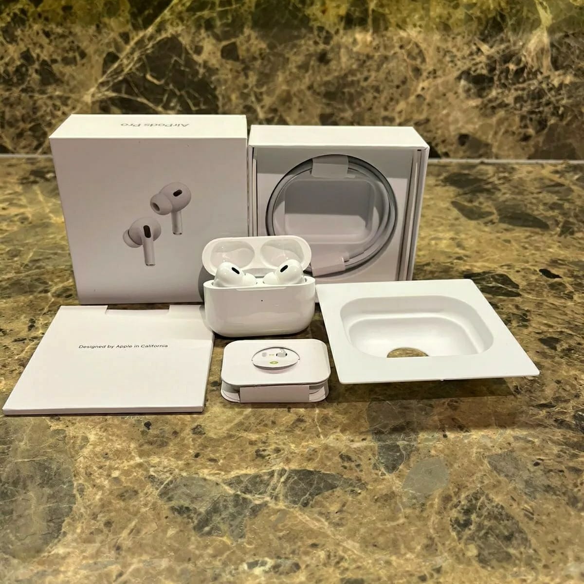 100% Original Refurbished Apple Airpods Pro 2nd Generation MagSafe Wireless Charging Case Apple Authorized