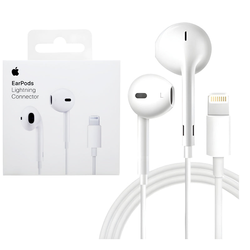 100% original A1748 Apple Ear Pods Lightning Connectivity, Superior Audio – In-Ear Canal Headset