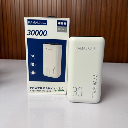 Kamal™ 30000mAh 77W PD Fast Charging Power Bank KPB-039